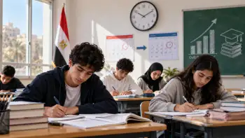 طلاب يستعدون لامتحانات البكالوريا المصرية 2026/2027 وفرص التحسين