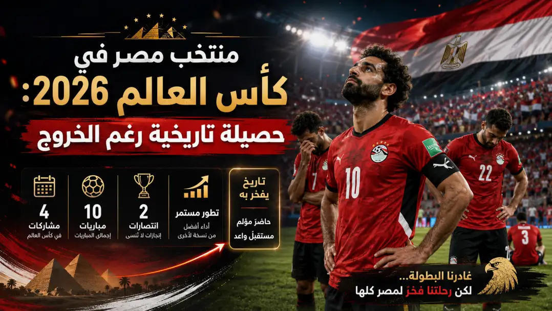منتخب مصر في كأس العالم 2026: حصيلة تاريخية رغم الخروج