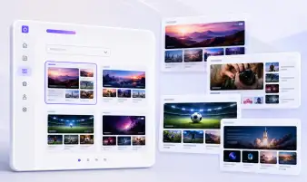 معاينة مباشرة وأنماط جديدة لأقسام الصفحة الرئيسية في 2ooly CMS
