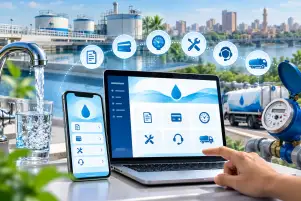 المنصة الرقمية لخدمات المياه
